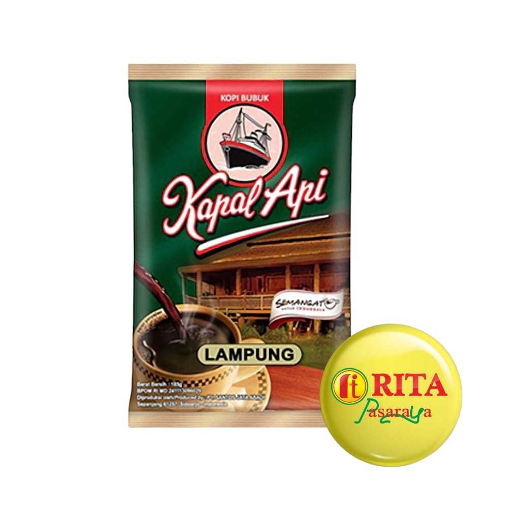 

Kapal Api Kopi Bubuk Lampung 175gr Kopi Bubuk