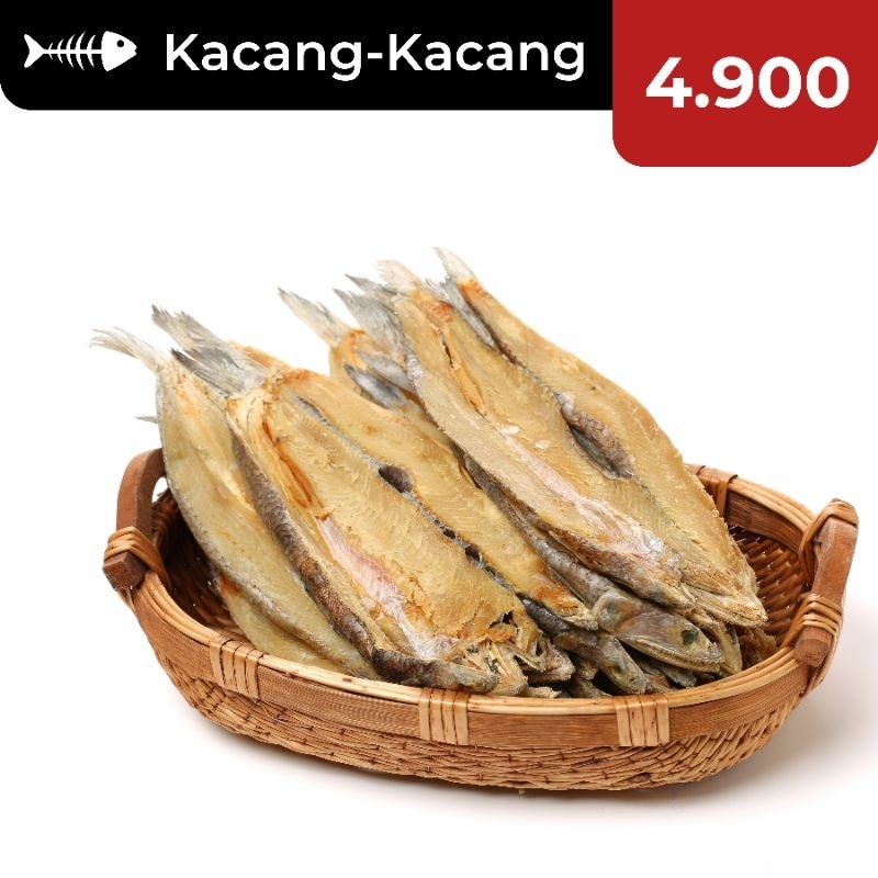 

ECERAN!!! 5k Ikan Asin Kacang Kacang SUPER / Ikan Asin Bloso / Ikan Asin Rejung / Ikan asin Gloso / Ikan Asin Murah / Ikan Asin Enak