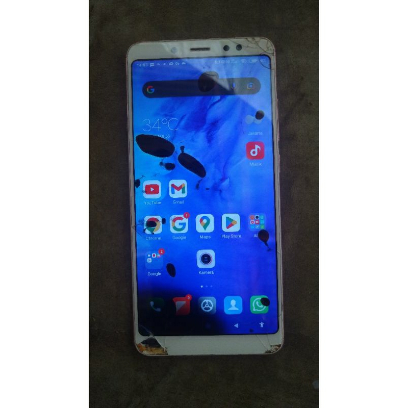 Redmi note 5 pro ram 3/32 minus lcd