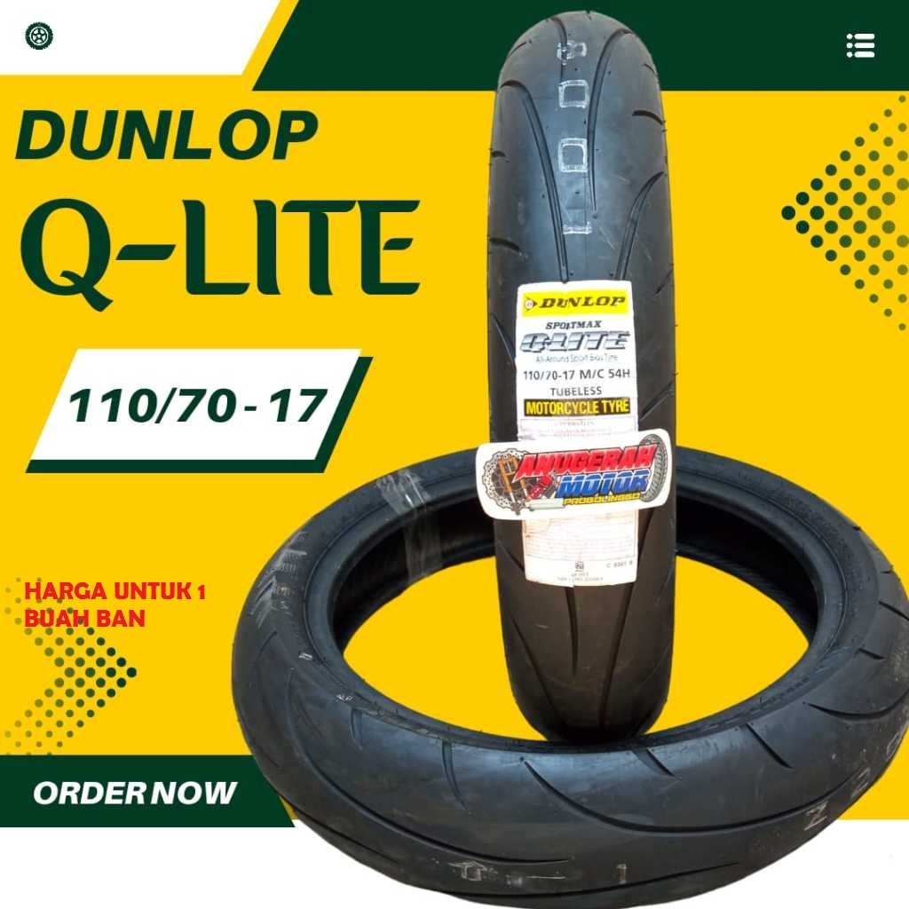 Ban Luar Dunlop Sportmax Qlite 110 70 17 Ban luar motor Tubeless