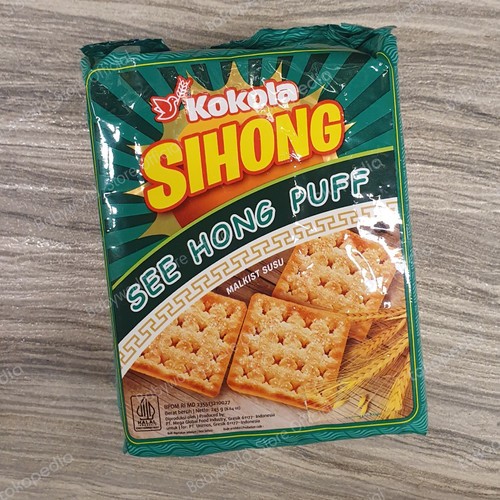 

Kokola Sihong See Hong Puff biskuit Malkist Susu 245gr