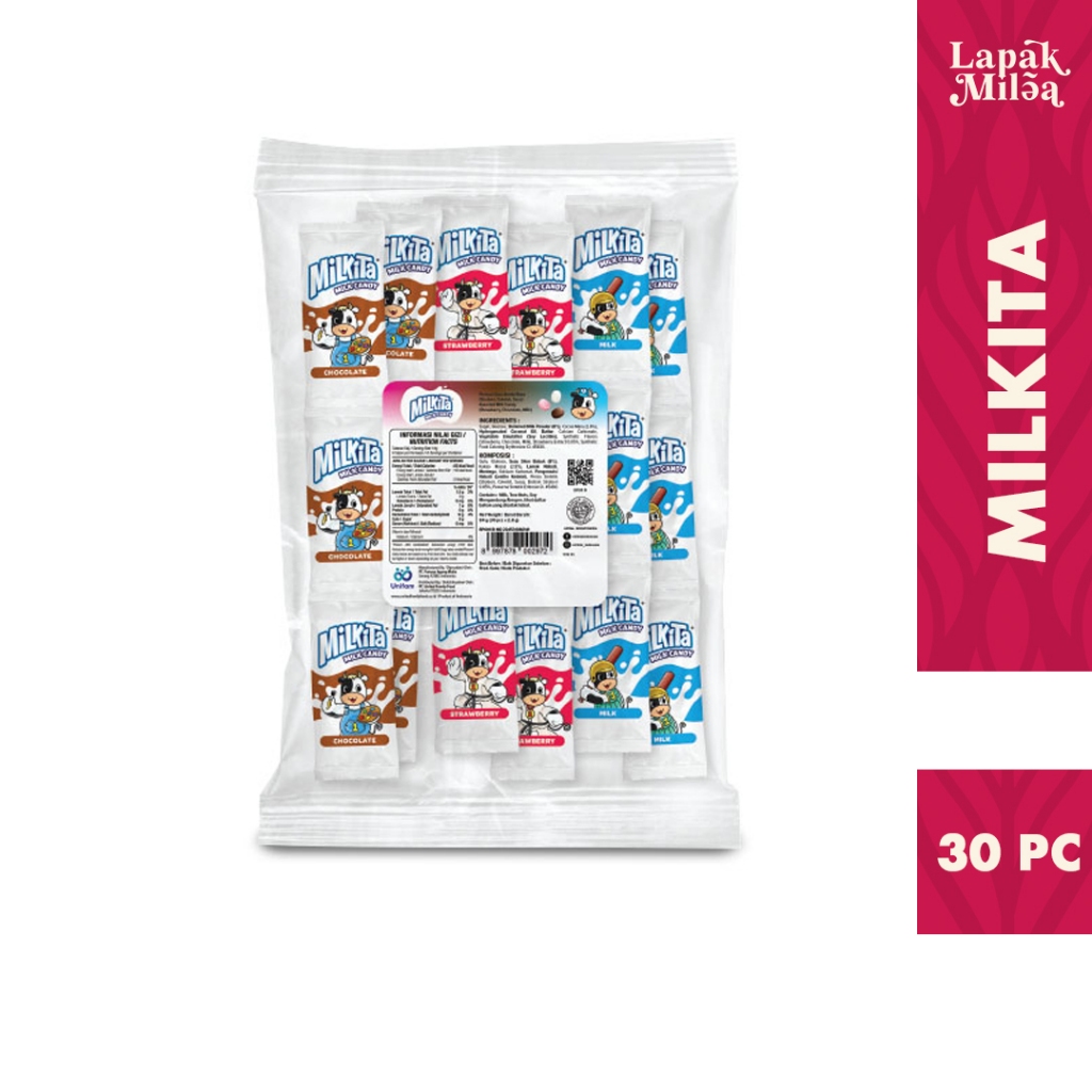 

Permen Milkita Renceng Hanger 1 Pack isi 30pc