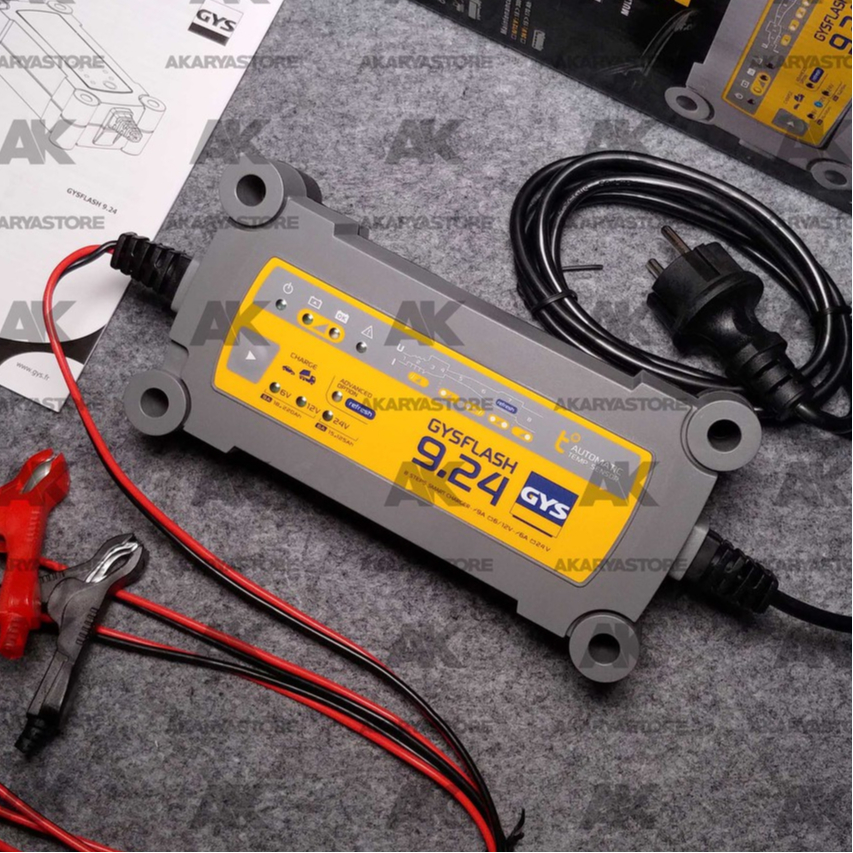 GYS GYSFLASH 9.24 | Charger Aki Portable | Battery Charger