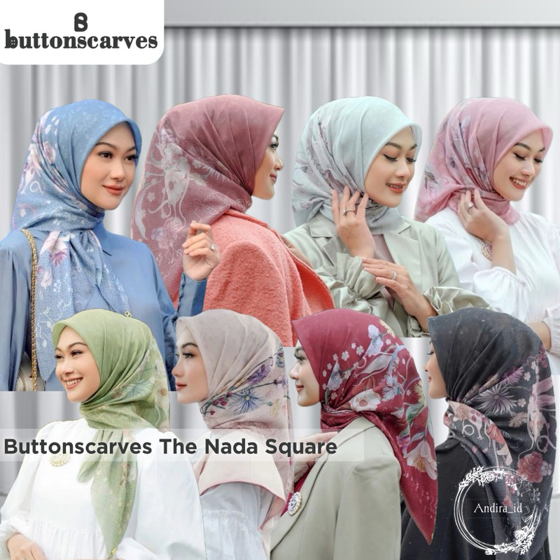 READY NEW Buttonscarves x Indah Nada Puspita Nada Series