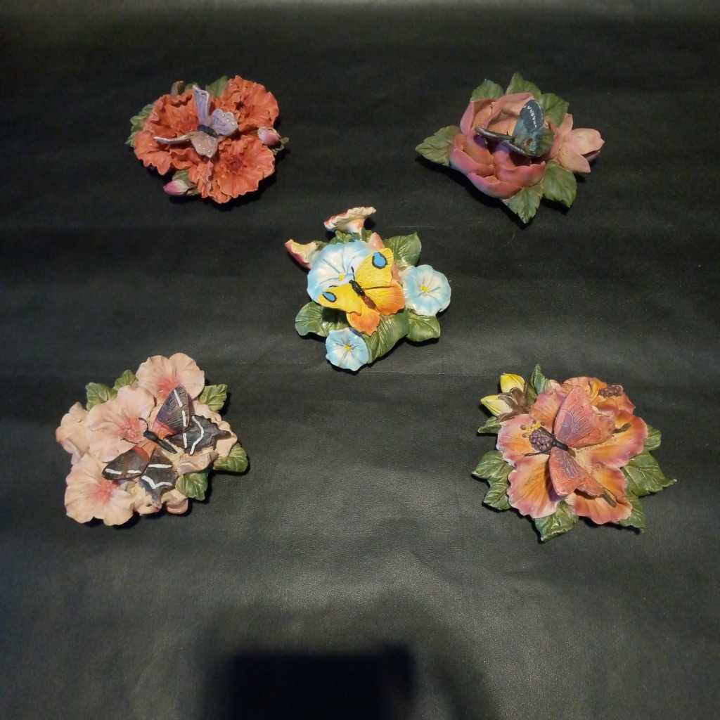 Magnet Kulkas Kupu-Kupu dan Buah/Tempelan Kulkas