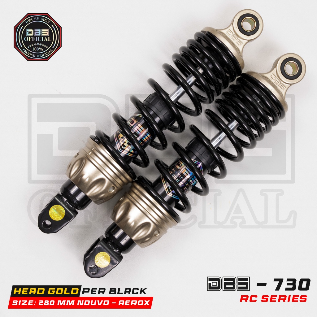 DBS 730 Series Shock Belakang Nmax New Aerox Nouvo Nmax Old Pcx150/160 Xmax
