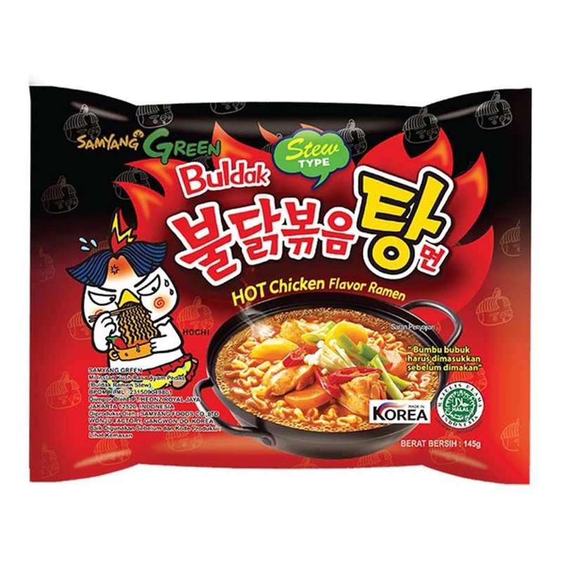 

SAMYANG Stew Mi Instan Hot Chicken Ramen 145 Gram