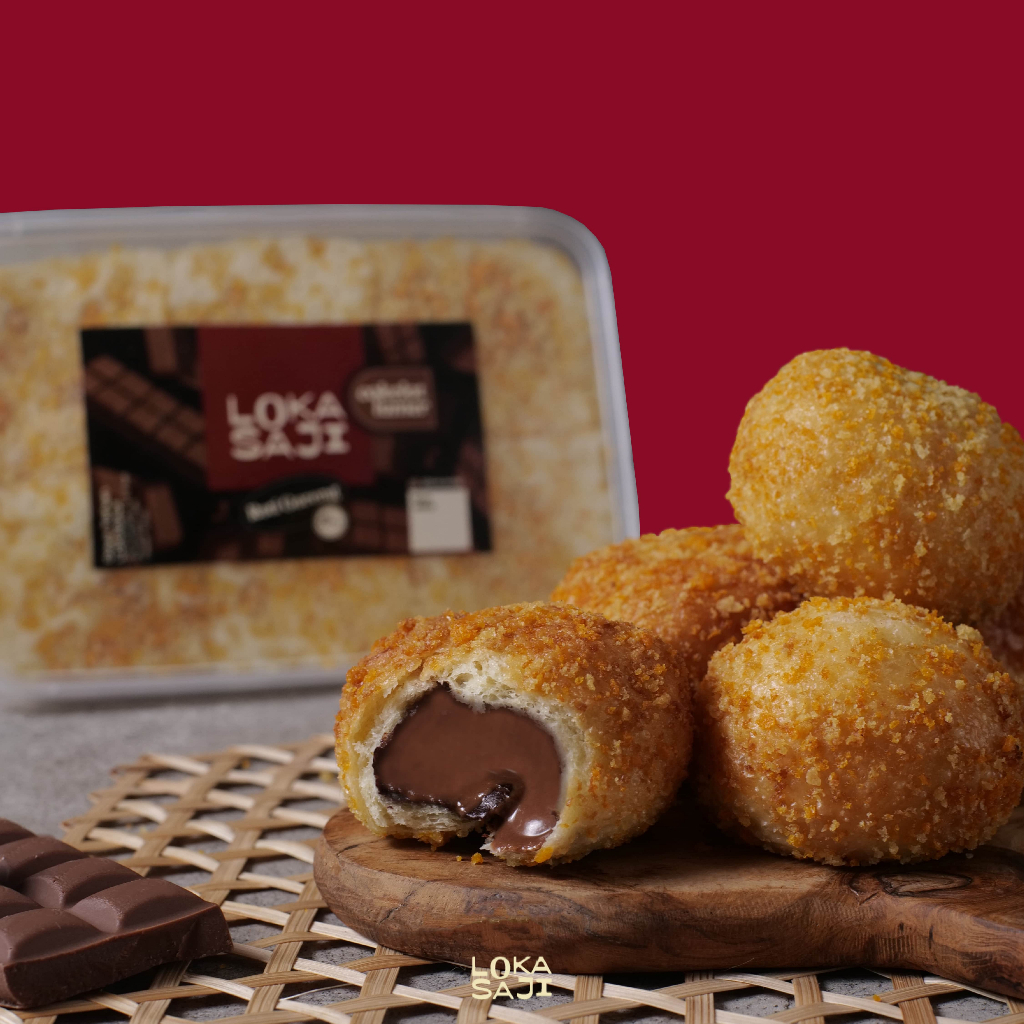 

LOKASAJI - Roti Goreng Cokelat Lumer Premium Isi 6