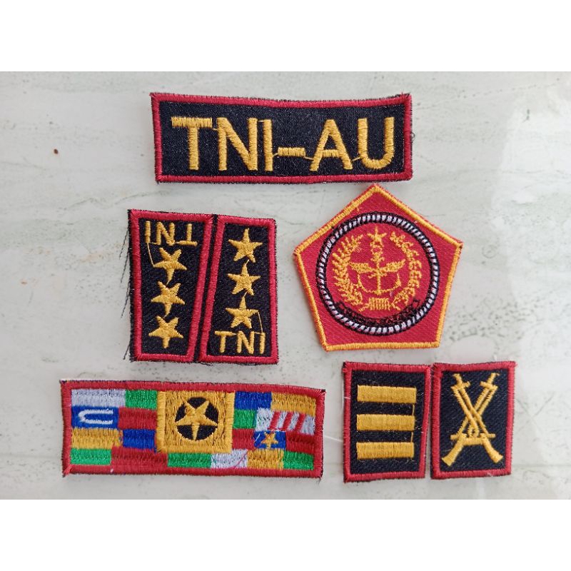 ATRIBUT/BORDIR TNI-AU  SERAGAM ANAK PROFESI