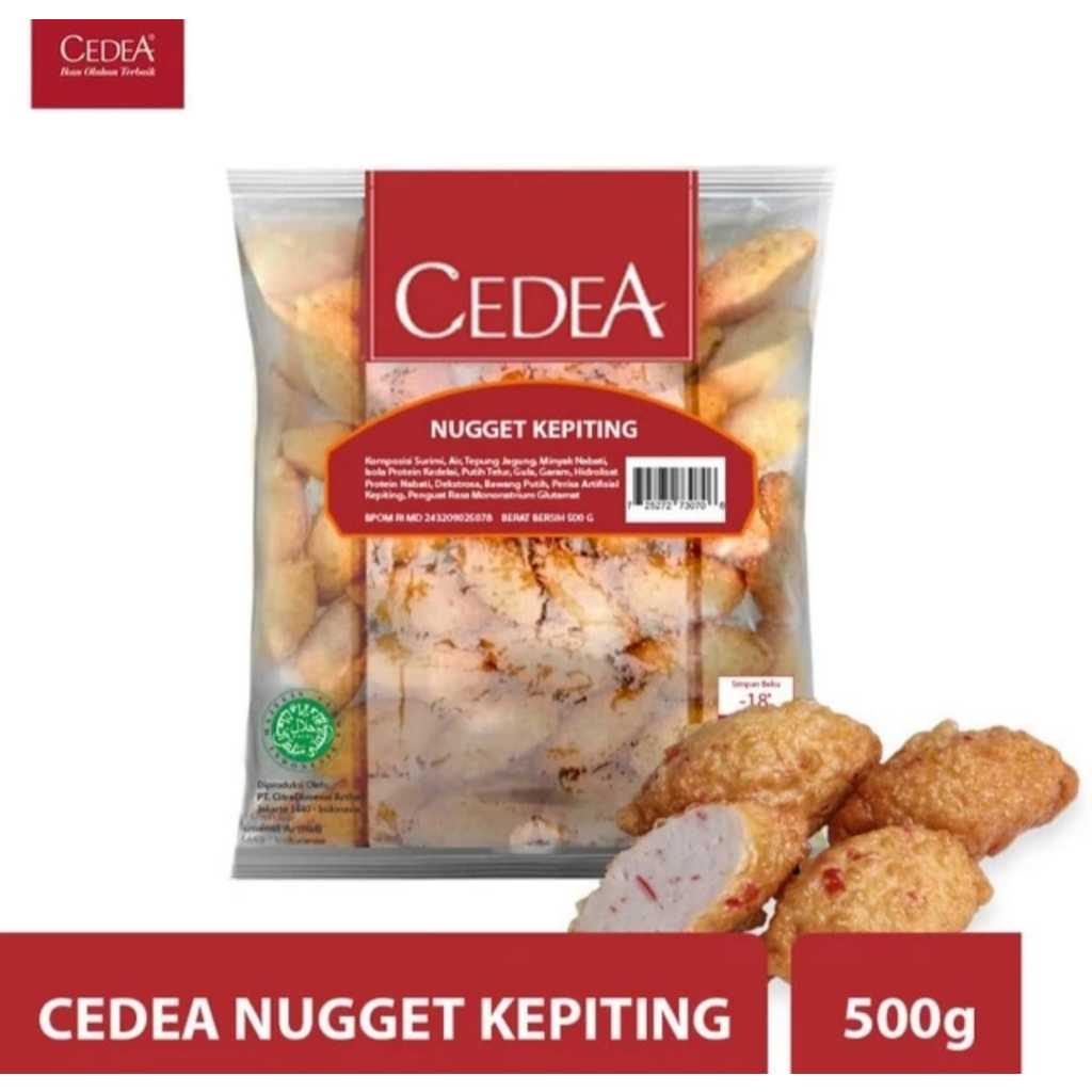 

Cedea Ikan Olahan Rasa Kepiting 500gr