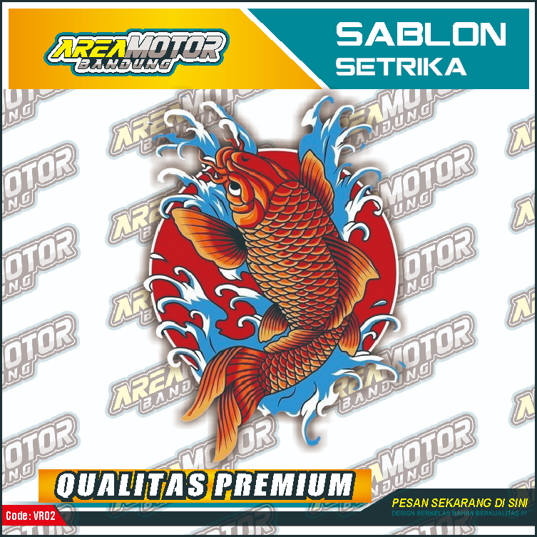 

Print sablon DTF/cetak sablon DTF/sablon setrika siap press 1 sisi KODE B14 Uk A4 / A3