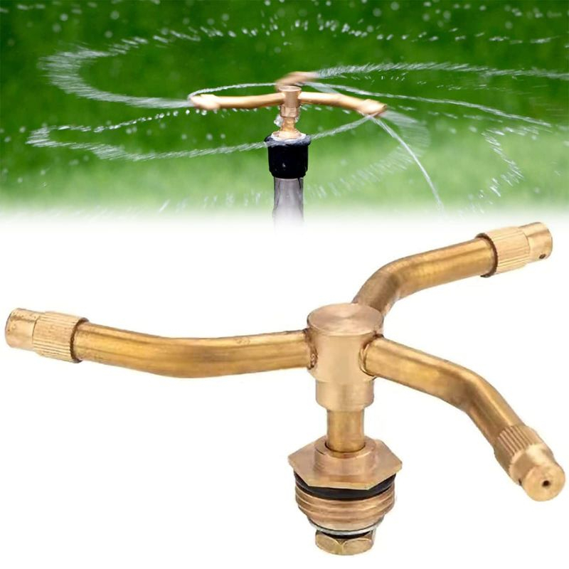 Penyemprot Air Taman Penyiram Tanaman Putar Irigasi 360 Derajat Penyiram Tanaman Otomatis Berputar S