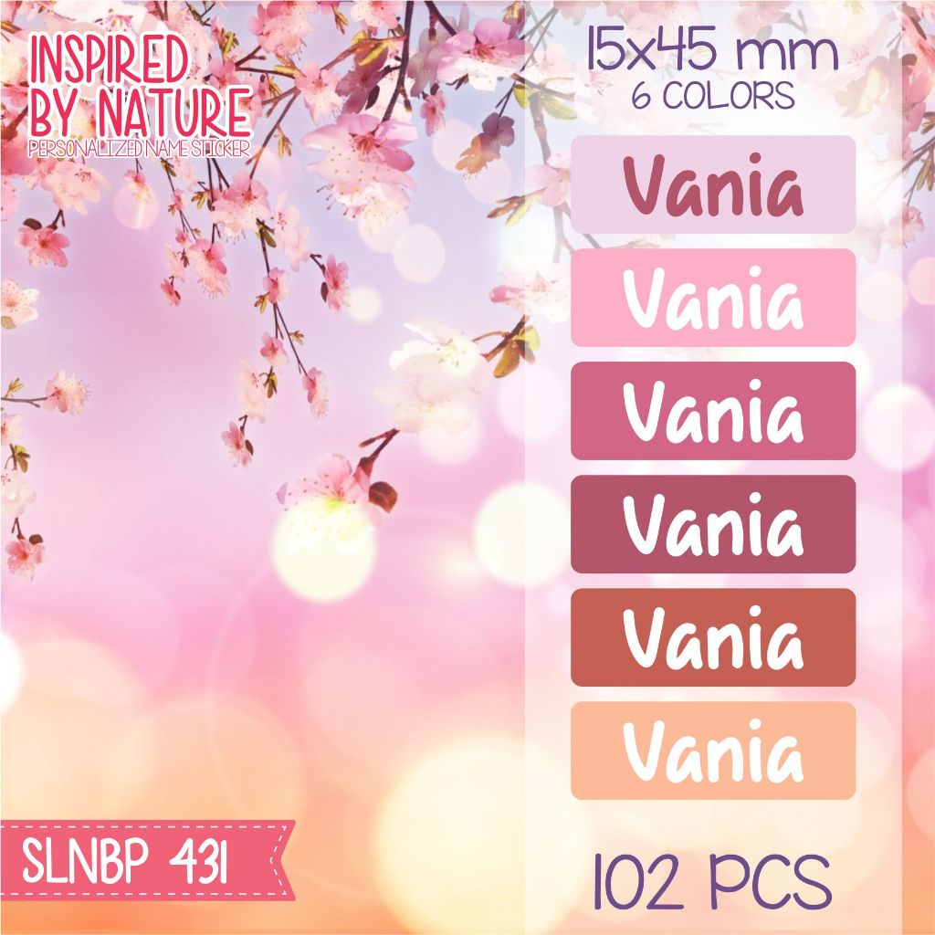 

Stiker label nama waterproof kartun sepatu buku sekolah anak SLNBP-431