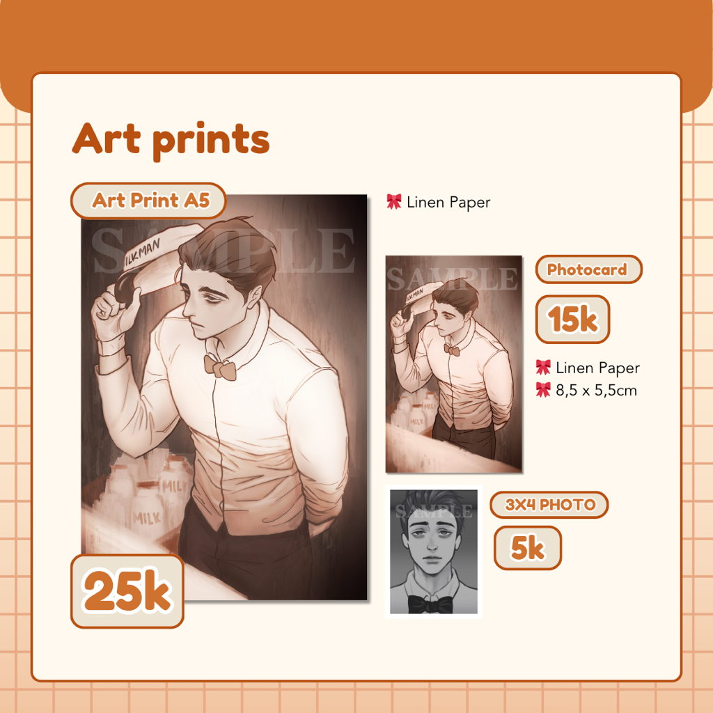 MILKMAN ID CARD ART PRINT E-MONEY CUSTOM