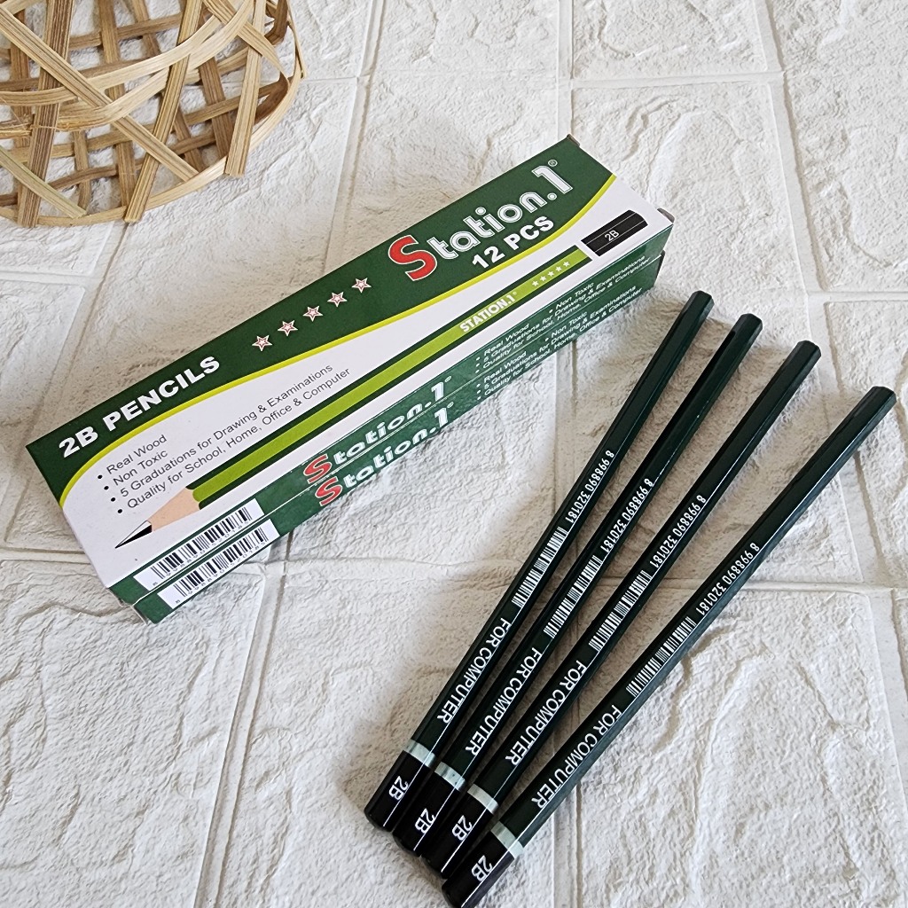 

MURAH PENSIL 2B STATION ISI 12 PCS BAGUS DAN EKONOMIS