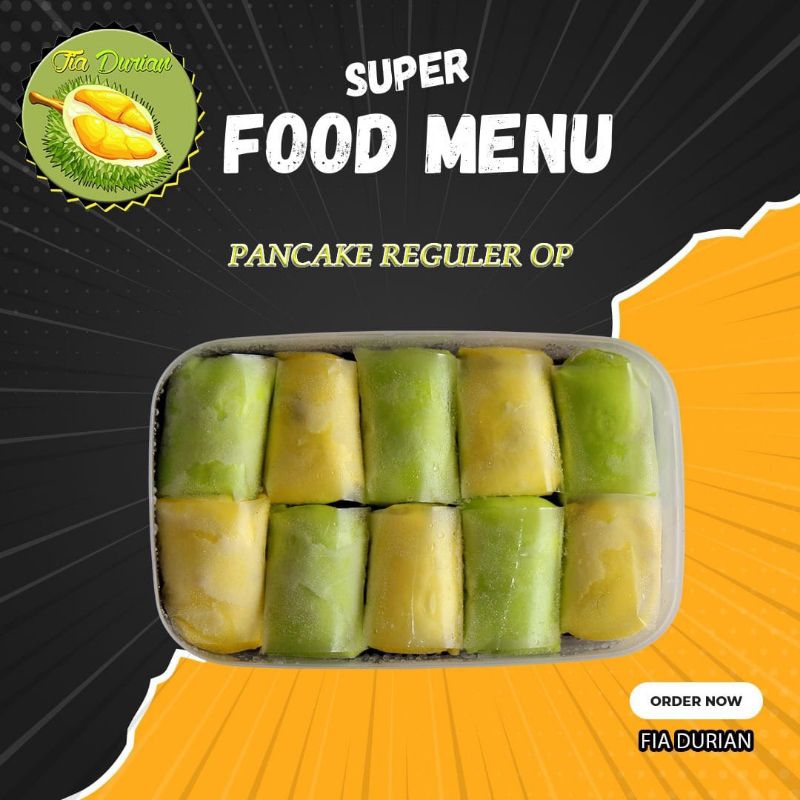 

Pancake Durian Reguler Op Isi 10