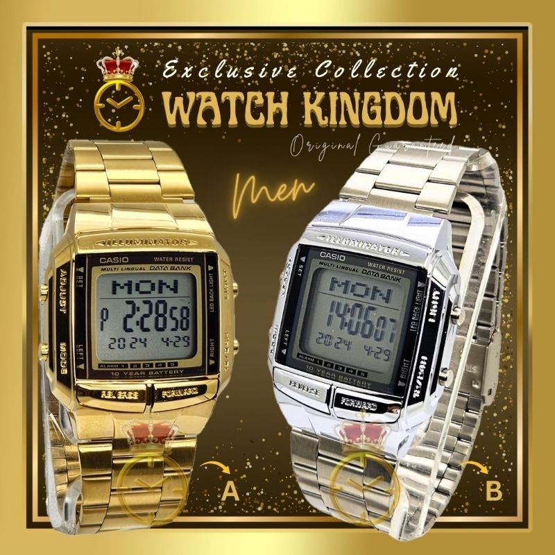 Jam Tangan Pria Casio Original Digital Memory Alarm Stopwatch Coiuntdown Timer Dual Time Water Resis