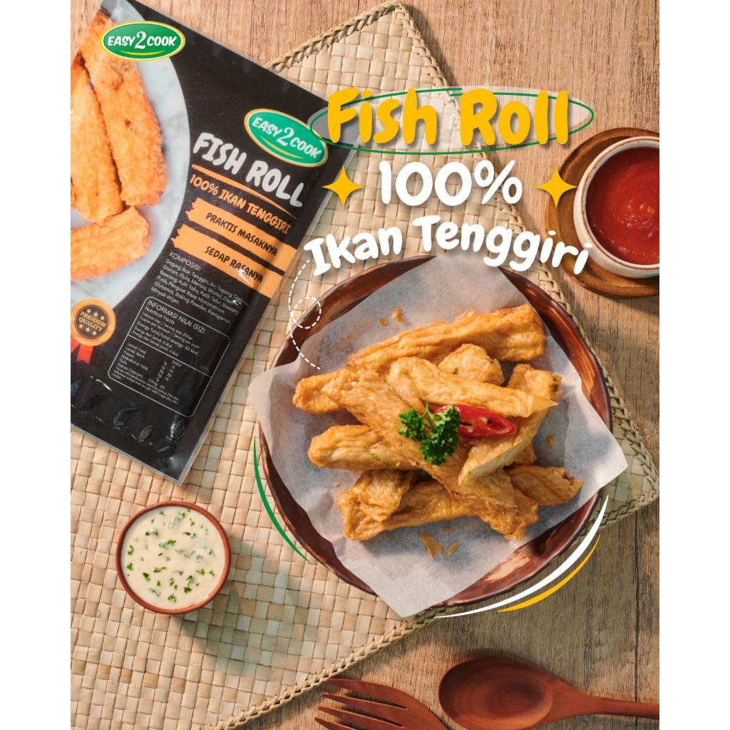 

Easy2Cook Fish Roll 200gr - Festive Frozen Food