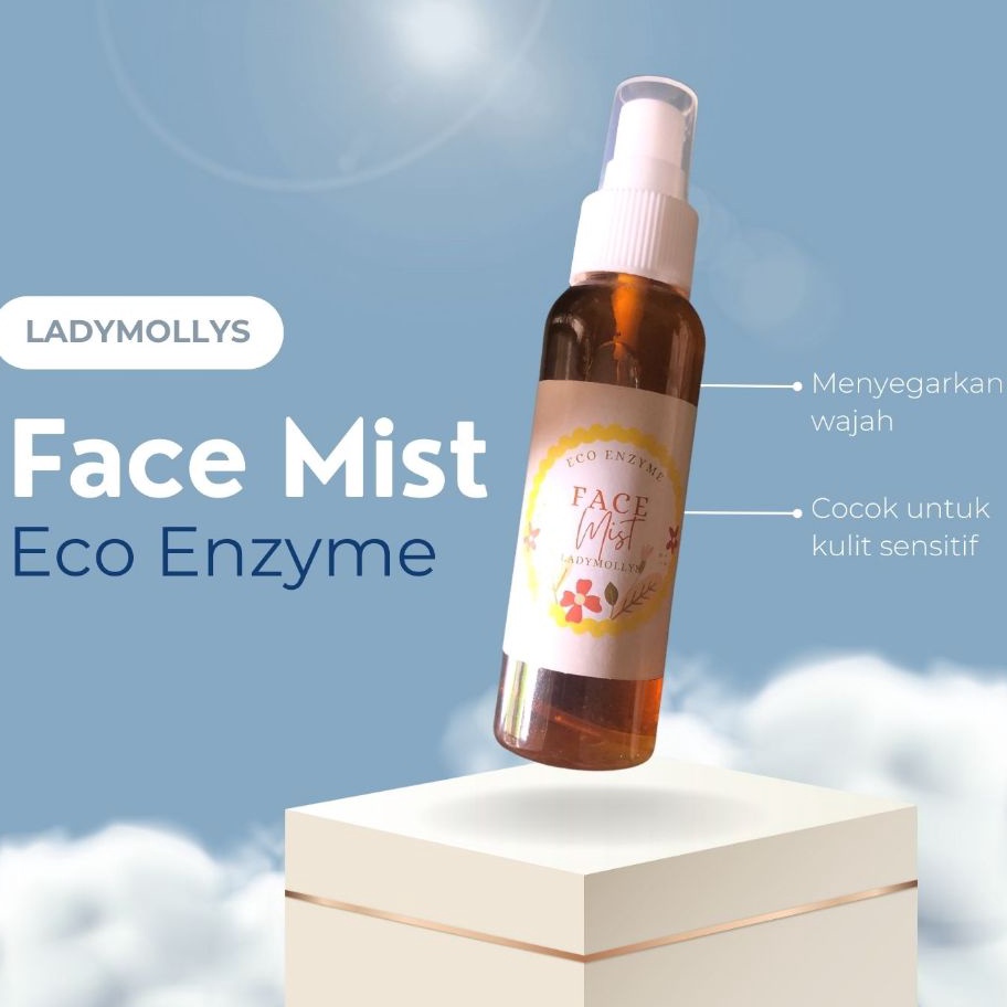 55 COD FACE MIST PENYEGAR WAJAH ALAMI ECO ENZYME KUALITAS PREMIUM
