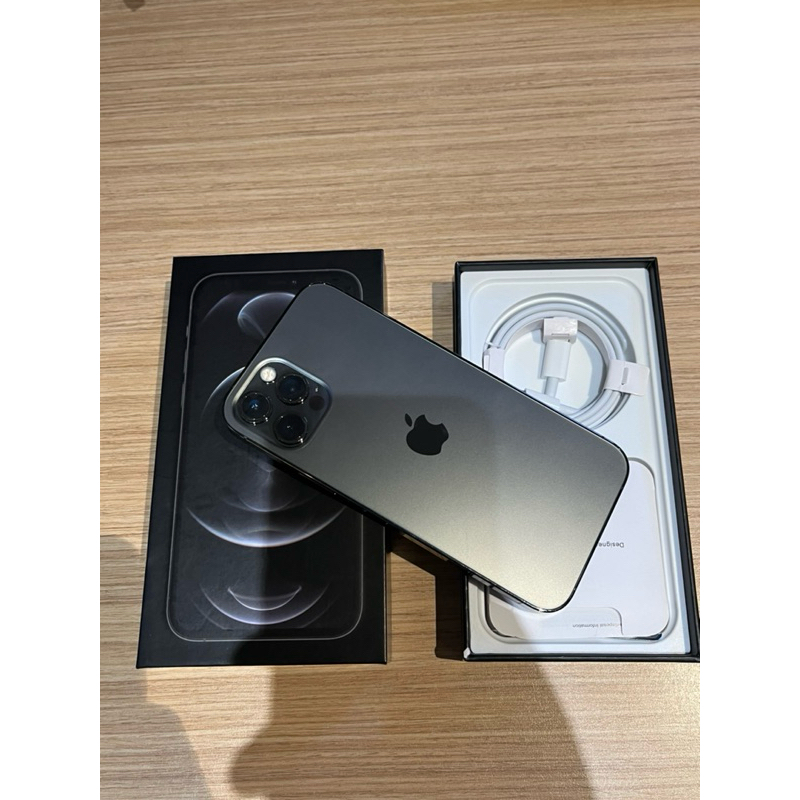 IPHONE 12 PRO 128 GB GRAPHITE SINYAL ON ALL OPERATOR IMEI PERMANEN SETARA IMEI BEA CUKAI / IBOX, KON
