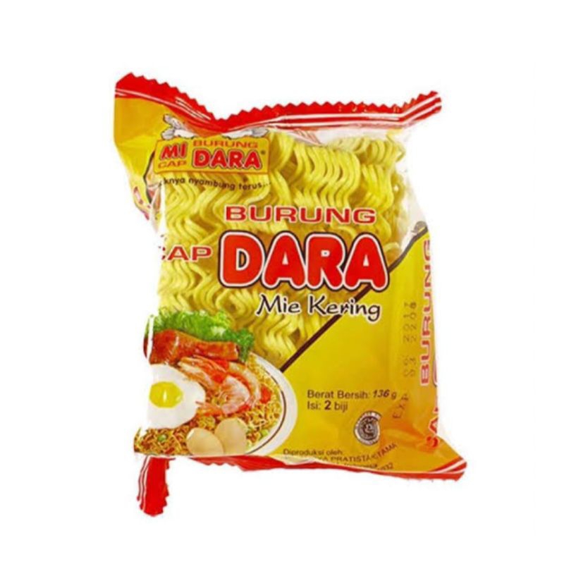 

MIE BURUNG DARA KECIL | 136 gram