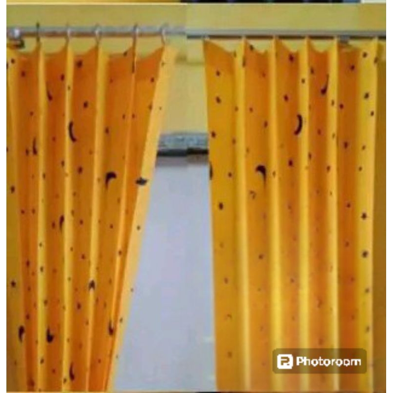 gorden plisket# motip#bulan#bintang#hordeng#jendela#pintu#kamar#ruangan#kamar#tirai#other#kelambu#ko