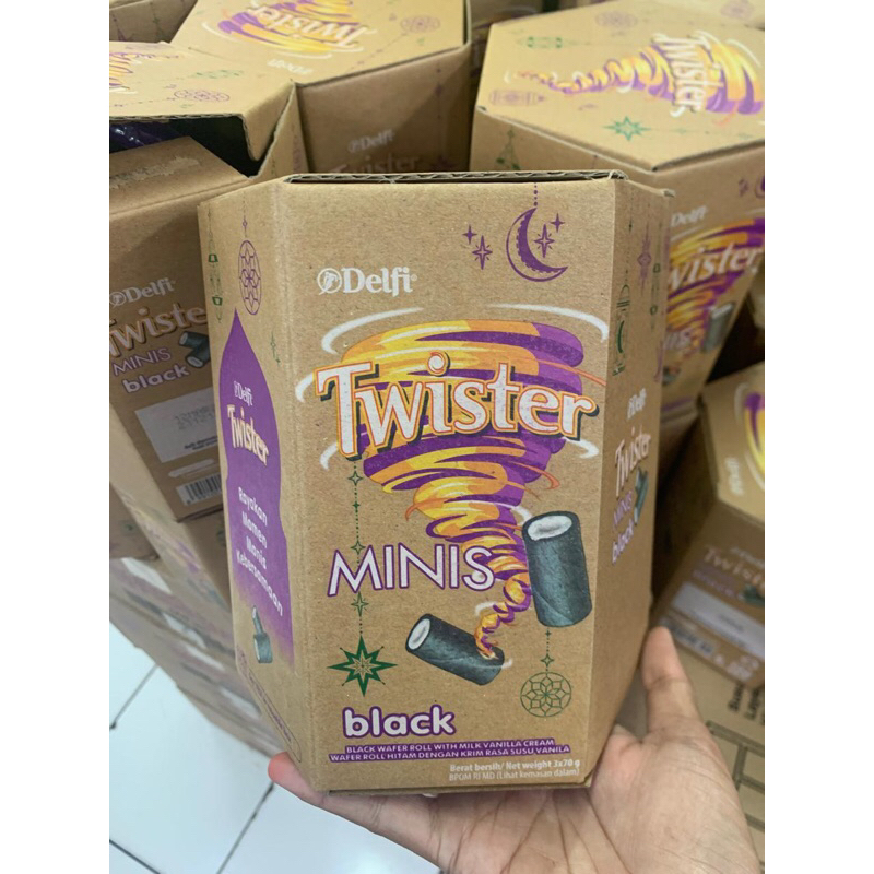 

Twister Box (Black & Choco) 3x70gr