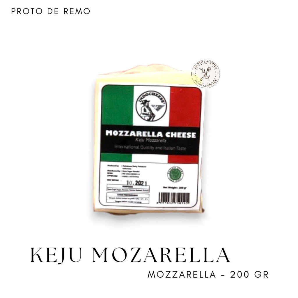 

Keju Mozarella | Mozzarella Indocheese 200gr