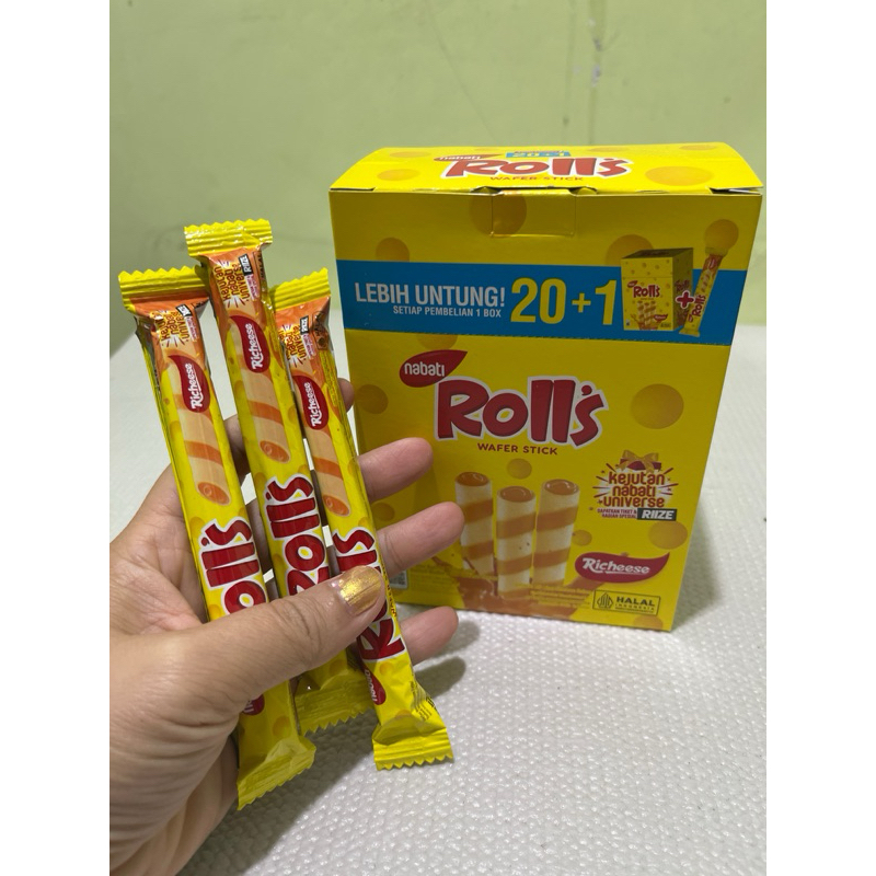 

Nabati Rolls - Netto 20 x 6 gr