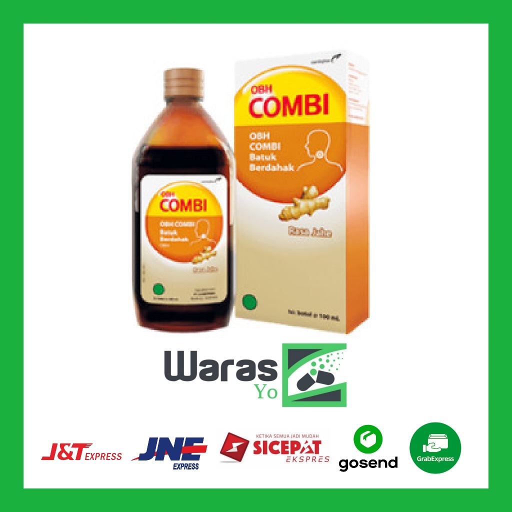 [WS] OBH COMBI BATUK BERDAHAK RASA JAHE 100 ML - Mengobati batuk berdahak dan batuk kering