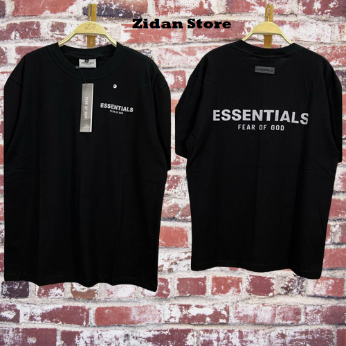 Kaos Tshirt Essentials Fear Of God Kaos Pria Tangan Pendek Tshirt Pria Wanita Terlaris Kaos essentia