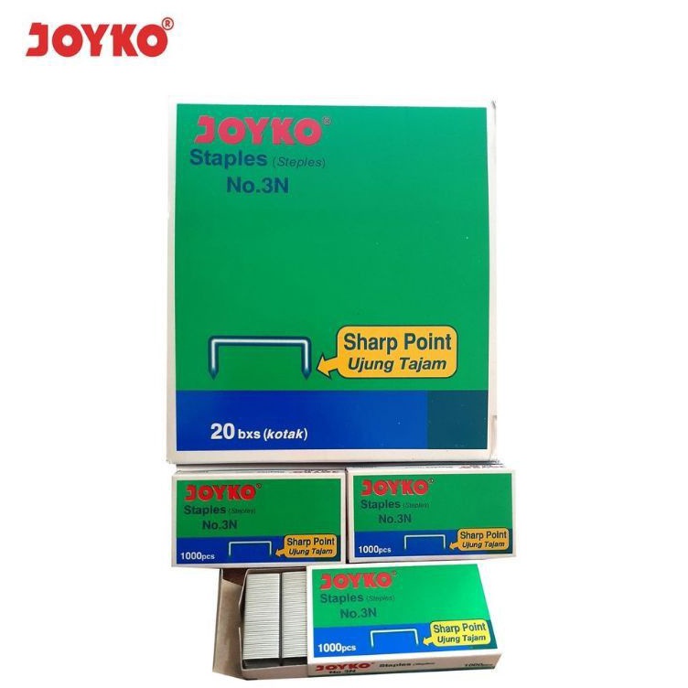 

KODE C58L Isi Staples Joyko No 3 1pak2kotak