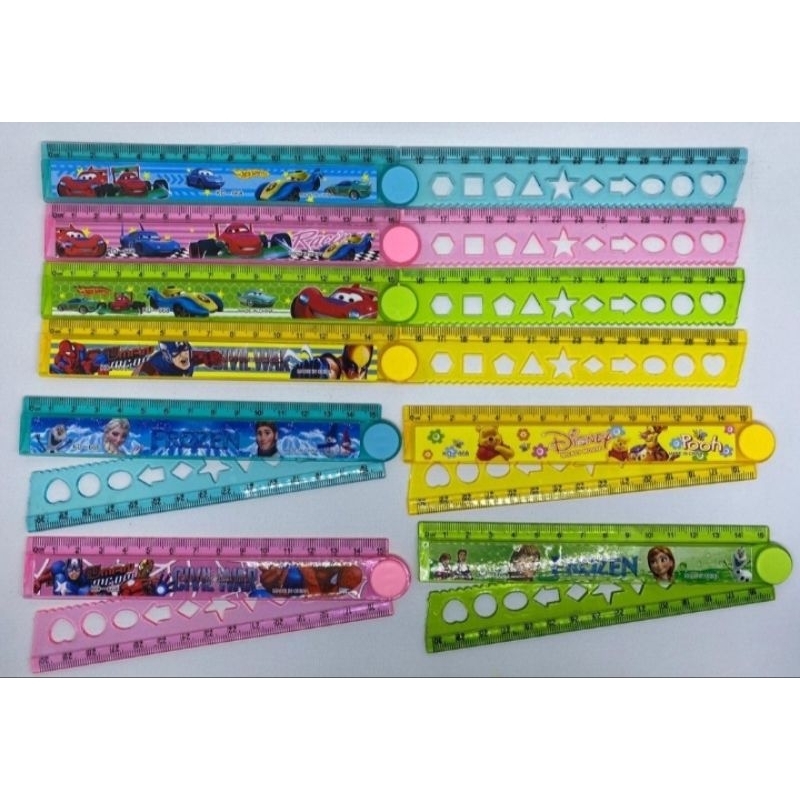

1 Pcs Penggaris Lipat Karakter/Alat Tulis
