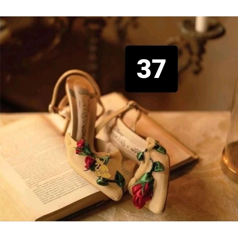 Ittaherl Belle Heels Honey 90mm size 37 Snow white Disney Cinderella Jasmine Pooh Harry Potter Rosie