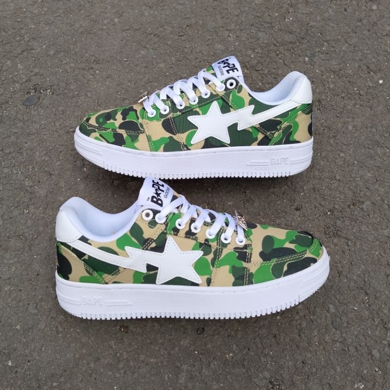 Sepatu BAPE Army Camo second original size 41