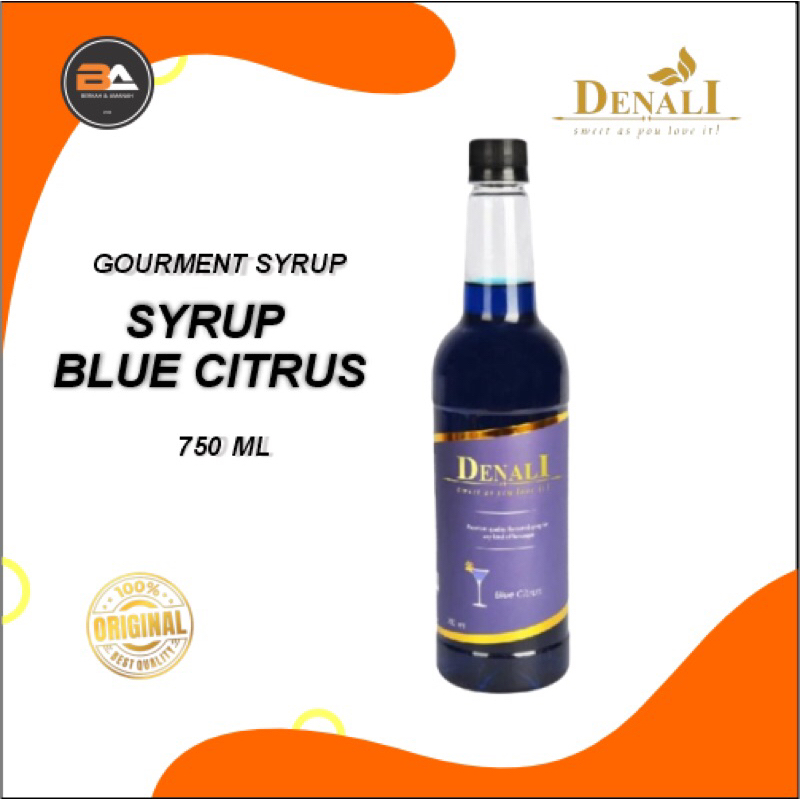 

SYRUP DENALI BLUE CITRUS 750ml