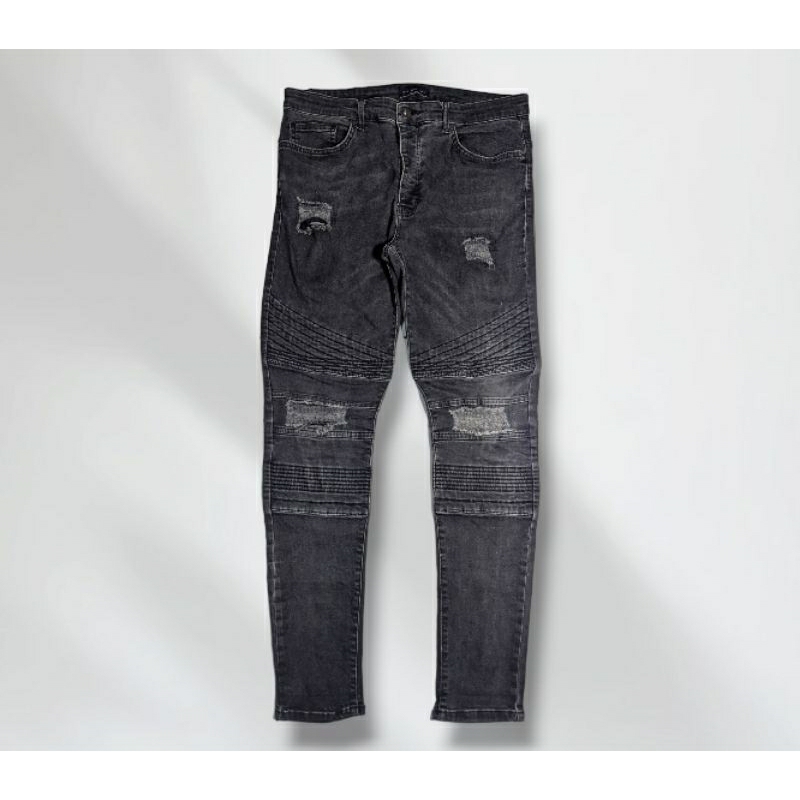 jeans biker zara