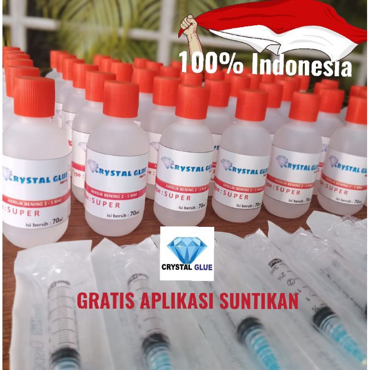 

KODE G47H Lem akrilik SUPER 7mlSuntikan lem acrylic SUPER Lem akrilik crystal glue super