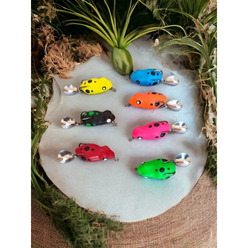 soft frog umpan casting ikan gabus lure