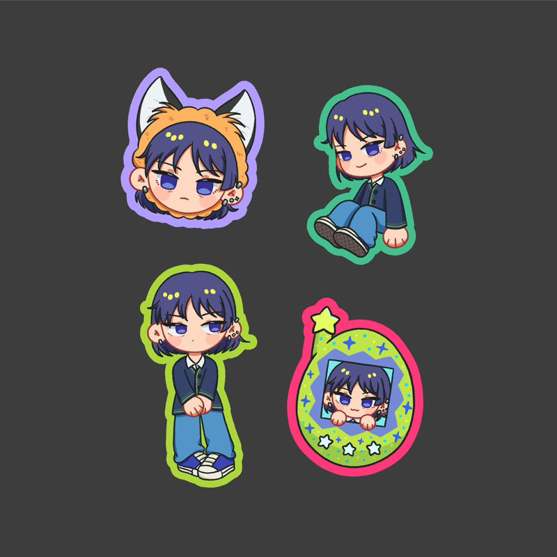 

kkagemane OC Sona Stickers