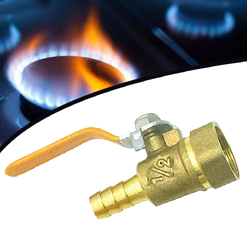 1/2 Inch Stop Kran Gas Kran kompor Kran Angin Kran gas Stop Kran Kompresor kran gas model kupu-kupu