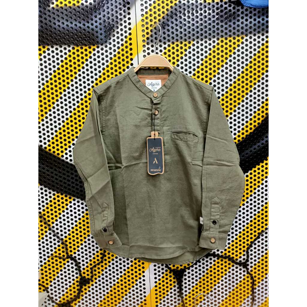 baju koko agera lengan panjang - koko anak lengan panjang agera terbaru -AGERA