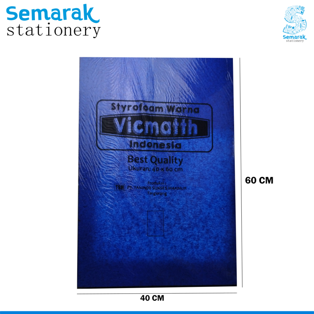 

Vicmatth Styrofoam Warna 40 x 60 cm