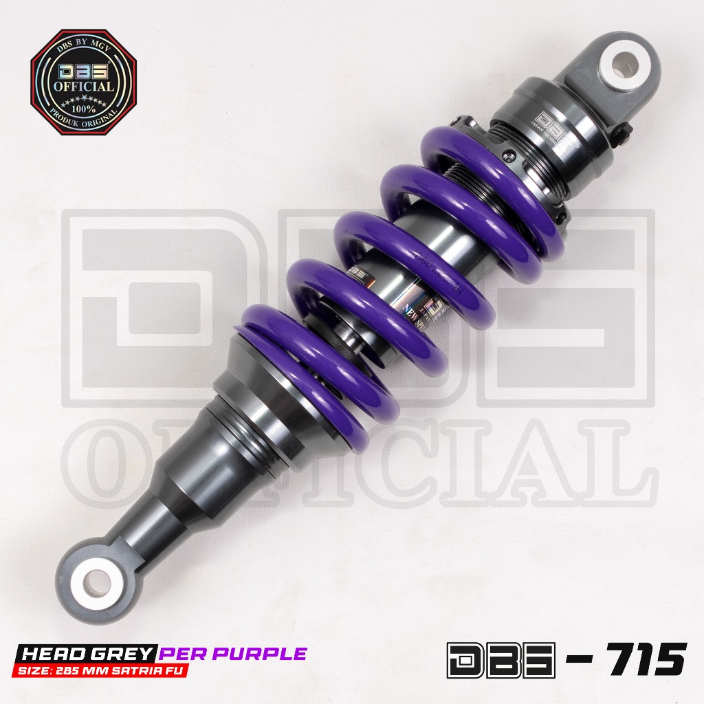 DBS 715 Mono Shock SUZUKI SATRIA FU 150 285MM