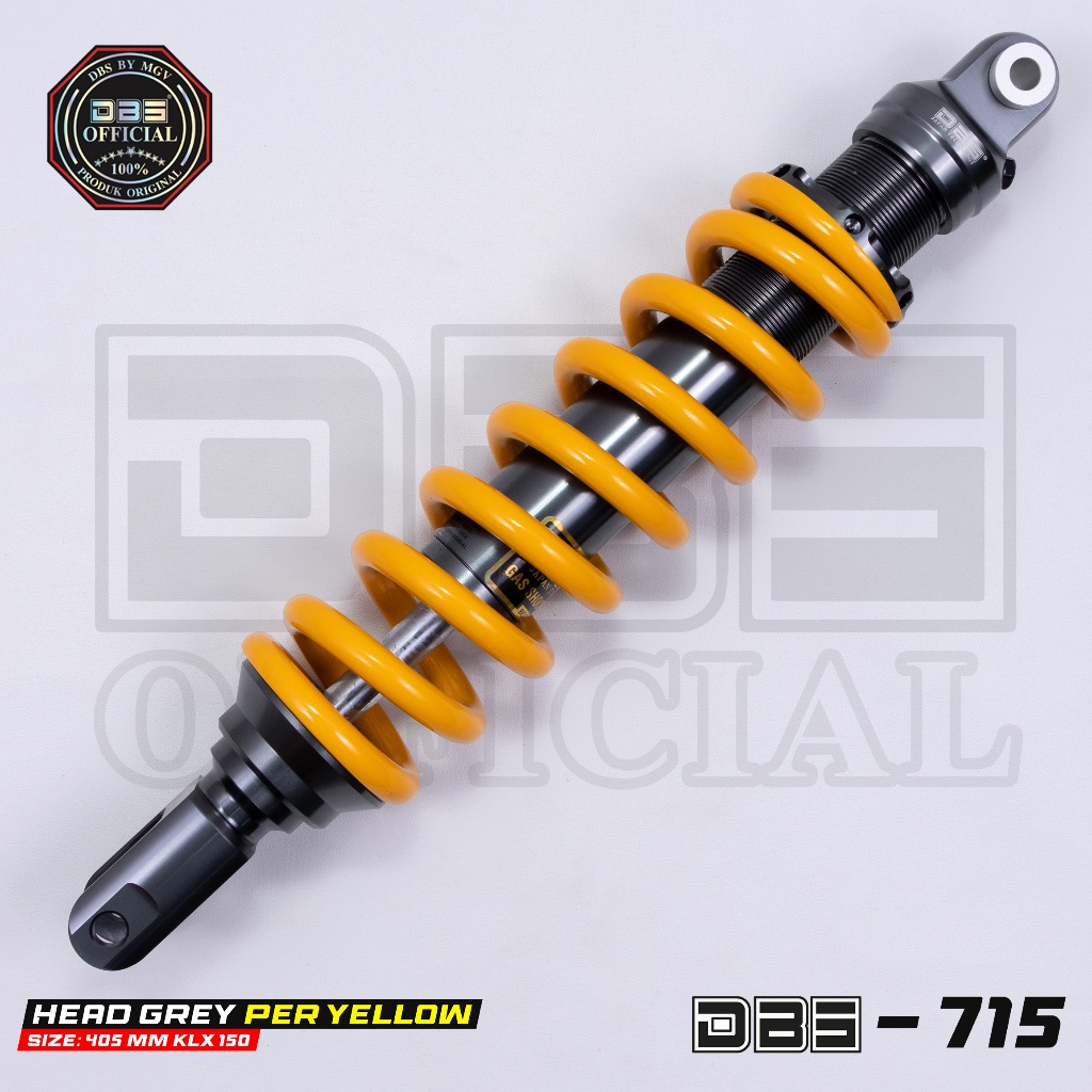 DBS 715 Monoshock KAWASAKI KLX150 D TRACKER 150 ukuran 405MM NON TABUNG