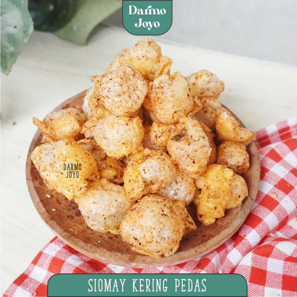 

Siomay Mini Pedas 500gr / Keripik Kripik Pangsit Renyah Asin Gurih Camilan Cemilan Snack Kiloan