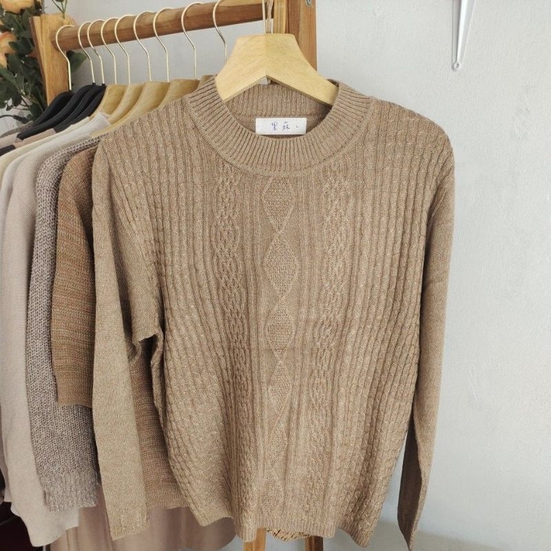 

koleksi coklat blouse wanita