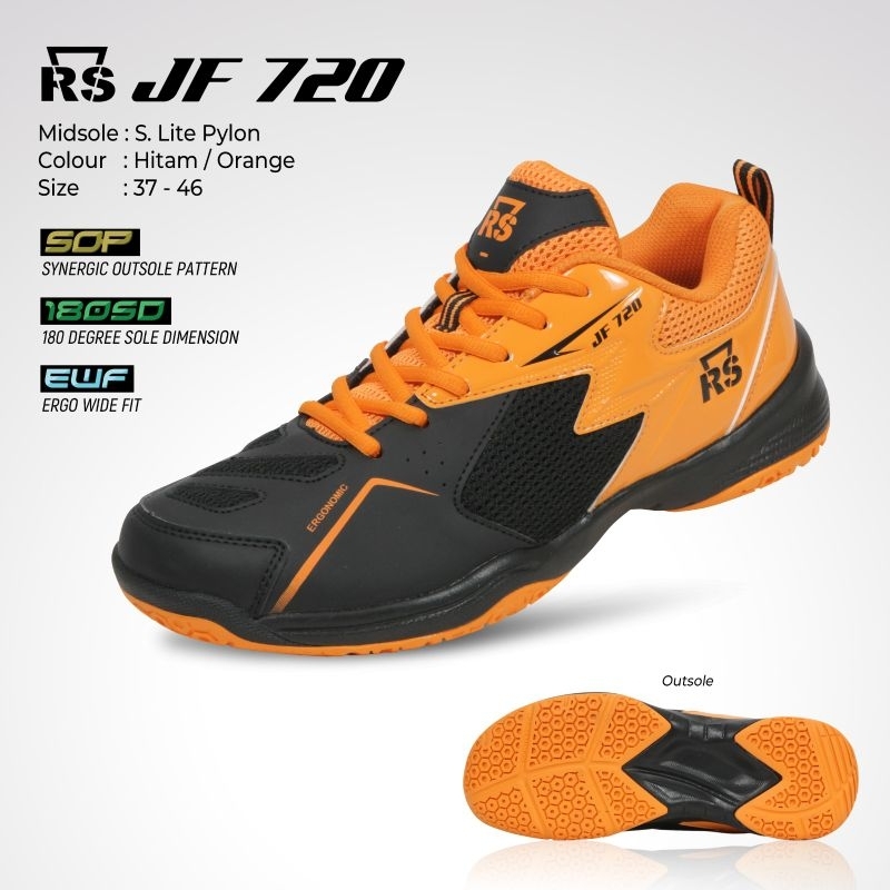 Sepatu badminton RS JF 706 707 708 709 710 714 712 711 715 717 716 721 722 720 original