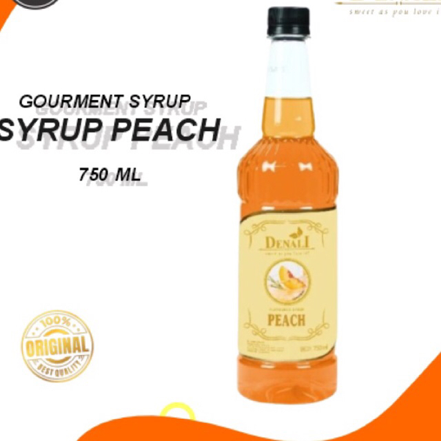 

SYRUP DENALI PEACH 750ML