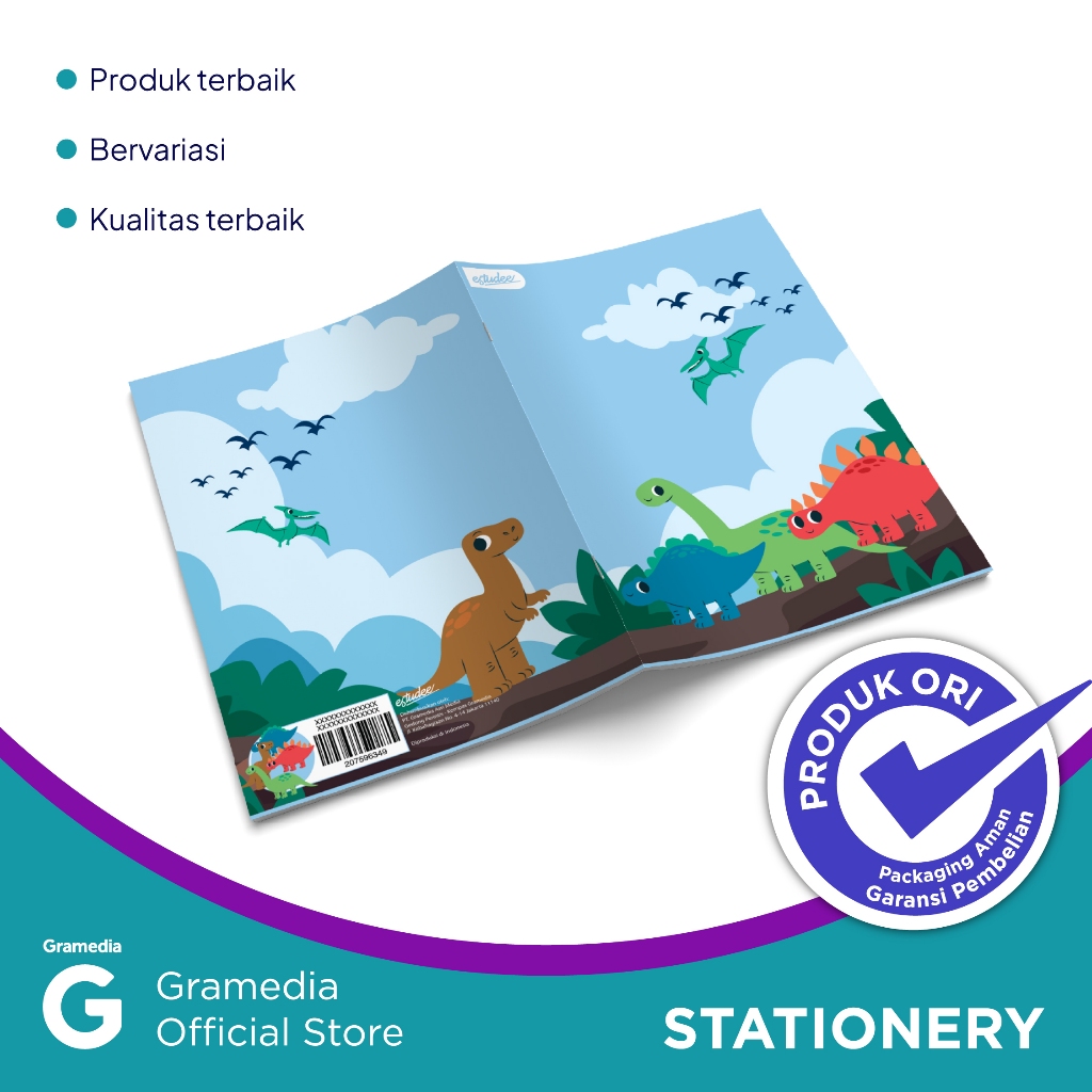 

Gramedia Makassar - ESTUDEE I KWARTO 58 DINO ISI 10